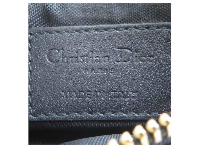 Monedero de piel negra Christian Dior - vista 9