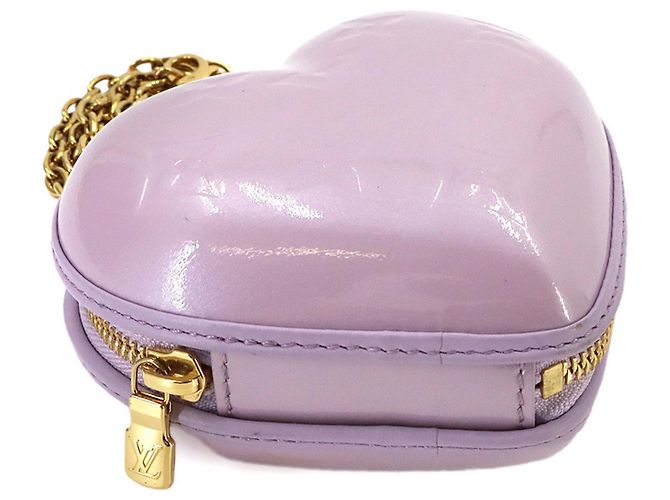 Bolsa de Ombro Louis Vuitton LV Remix Monogram Vernis Keep My Heart - vista 4