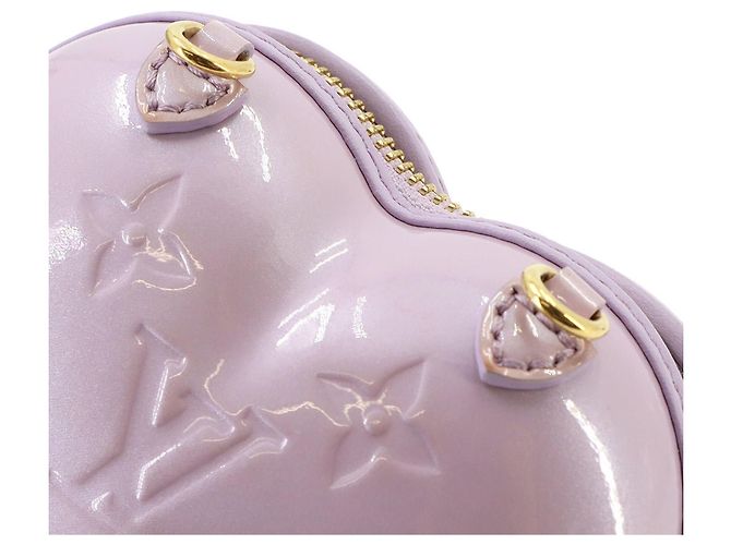 Bolsa de Ombro Louis Vuitton LV Remix Monogram Vernis Keep My Heart - vista 8