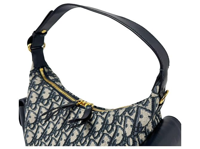 Borsa Christian Dior Navy - vista 10