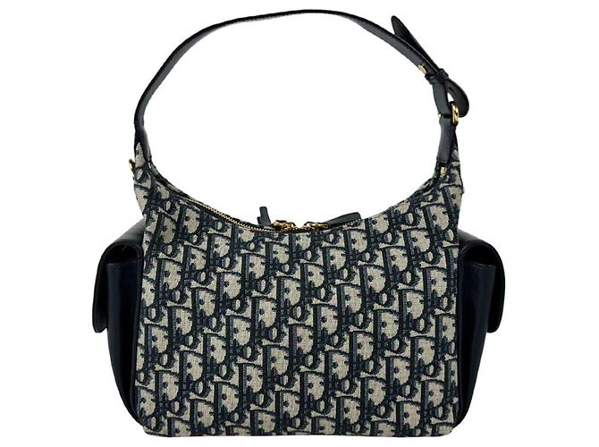 Borsa Christian Dior Navy - vista 3