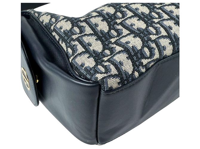Borsa Christian Dior Navy - vista 9