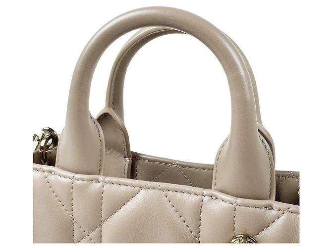 Mini borsa a mano in pelle Christian Dior - vista 10
