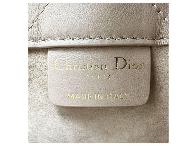 Mini borsa a mano in pelle Christian Dior - vista 13