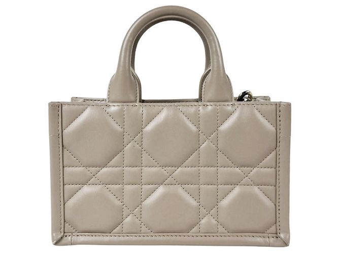 Mini borsa a mano in pelle Christian Dior - vista 3