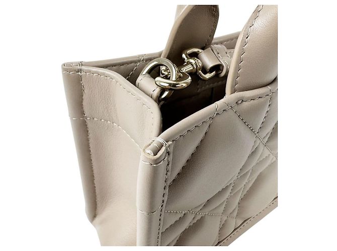 Mini borsa a mano in pelle Christian Dior - vista 7