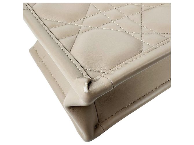 Mini borsa a mano in pelle Christian Dior - vista 9