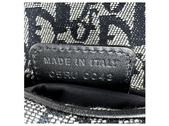 Borsa a tracolla Christian Dior nera - vista 12