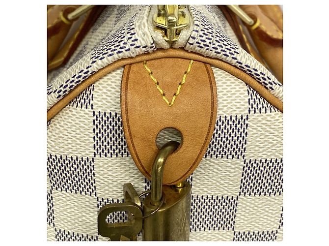 mala Louis Vuitton Damier Azur Speedy 25 - vista 7