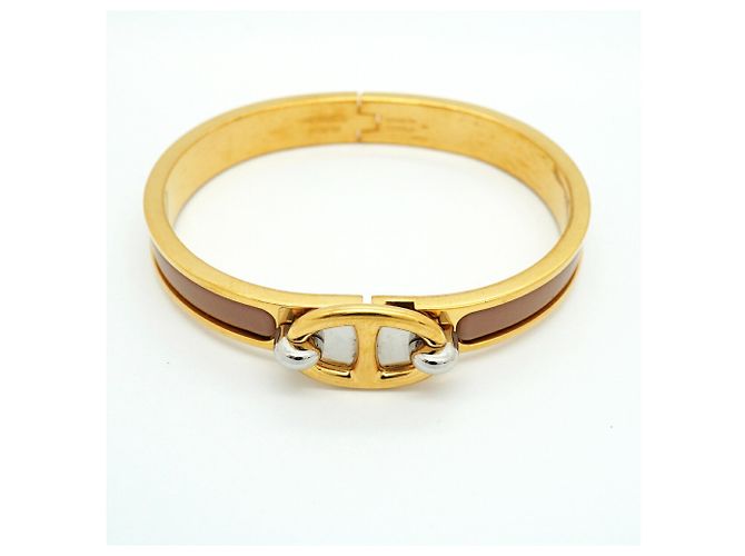 Hermès Hermes Chaine d'Ancre Mini Click Bangle - vue 4