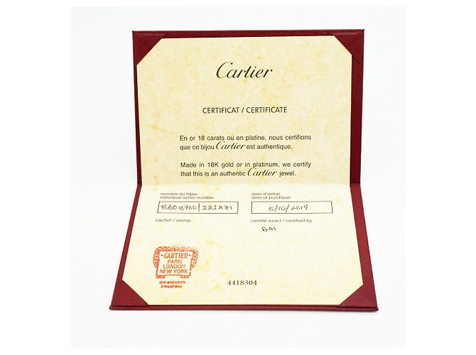 Bracciale Cartier Trinity Cord - vista 9