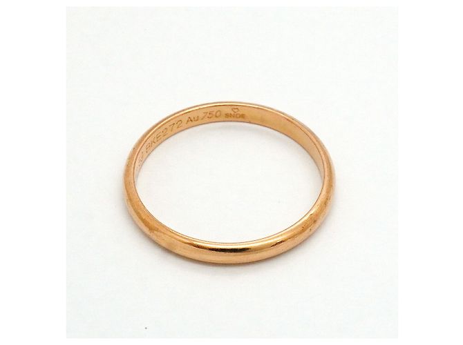 Fede nuziale da uomo Cartier in oro rosa 18K - vista 3
