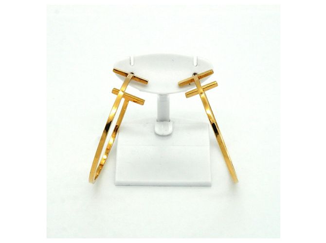 Autre Marque Orecchini Tiffany & Co. T-Wire Large - vista 2