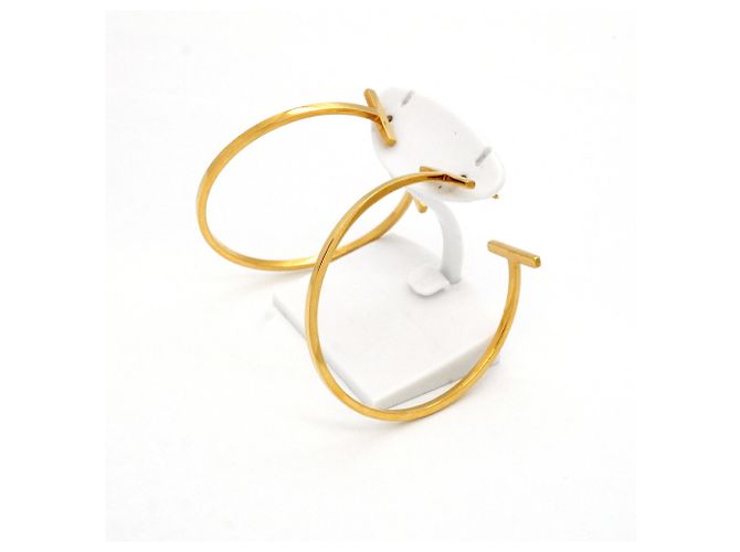 Autre Marque Orecchini Tiffany & Co. T-Wire Large - vista 9