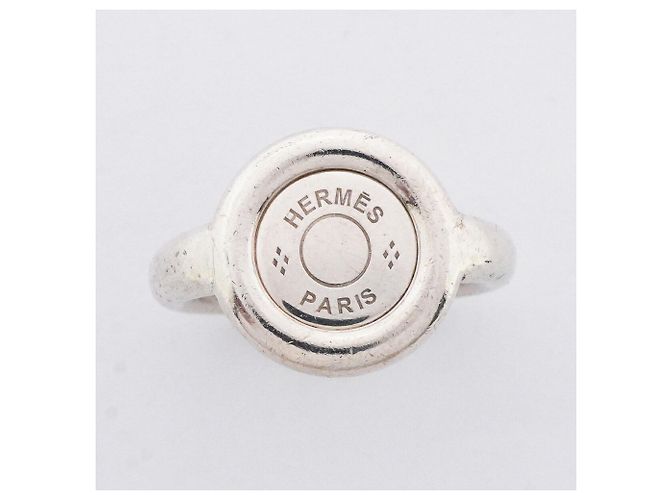 Ring Hermès Bague Sellier Hermes - vue 2