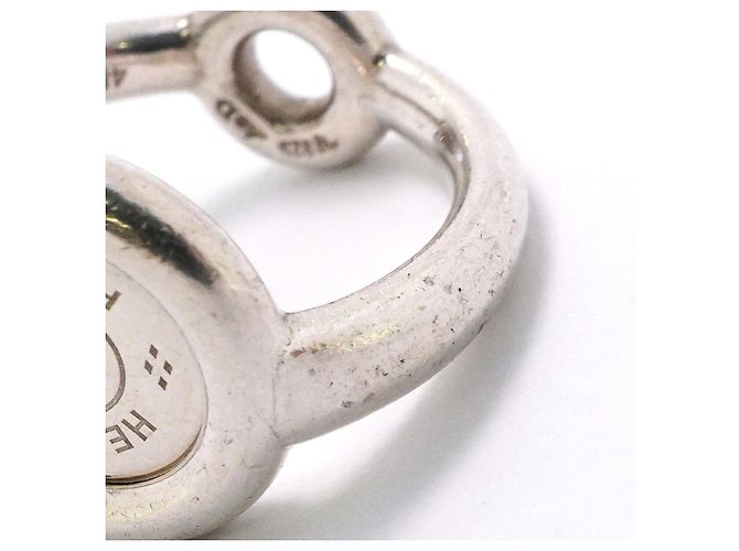 Ring Hermès Bague Sellier Hermes - vue 9