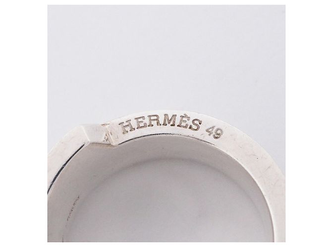 Ring Hermès Anillo Hermes Italique en Plata de Ley 925 - vista 4