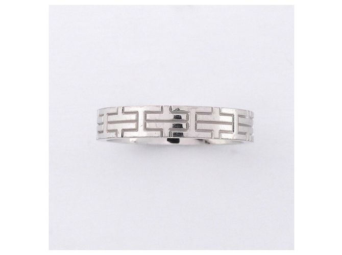 Ring Hermès Bague Kilim Hermes en or blanc 18K - vue 2