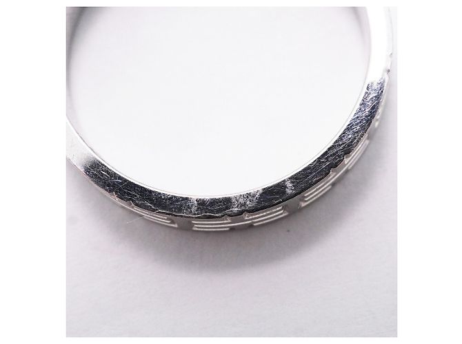 Ring Hermès Bague Kilim Hermes en or blanc 18K - vue 9