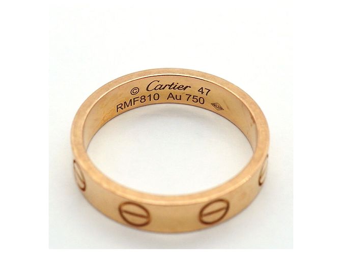 Cartier Mini Love Ring in 18K Roségold - Ansicht 4