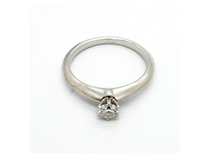 Autre Marque Tiffany & Co. Solitär-Diamantband Ring - Ansicht 3