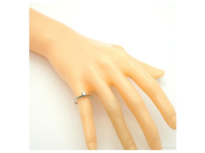 Autre Marque Tiffany & Co. Solitär-Diamantband Ring - Ansicht 7