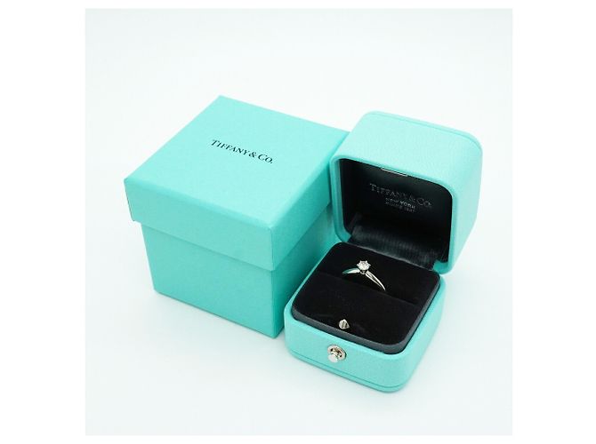 Autre Marque Tiffany & Co. Solitär-Diamantband Ring - Ansicht 8