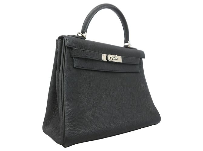Hermès Hermes Kelly 28 Togo Black Handtasche - Ansicht 2