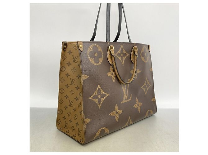 Borsa Tote Louis Vuitton Monogram Giant Reverse OnTheGo GM - vista 2