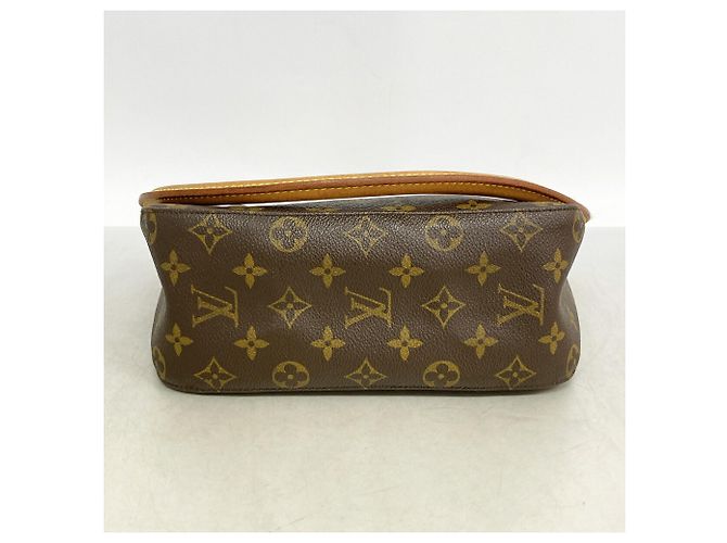 Sac à épaule Louis Vuitton Monogram Looping MM - vue 3