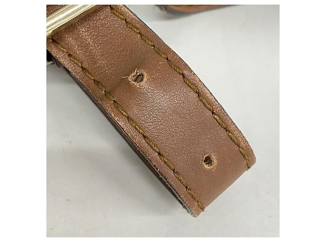 Borsa a tracolla Gucci in pelle marrone - vista 9