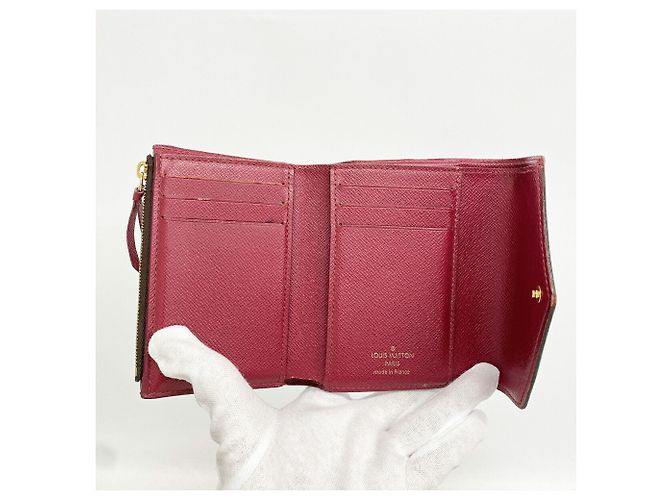 Louis Vuitton Fuchsia Tri-fold Wallet - view 3