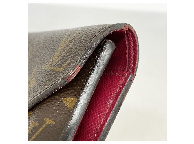 Louis Vuitton Fuchsia Tri-fold Wallet - view 5