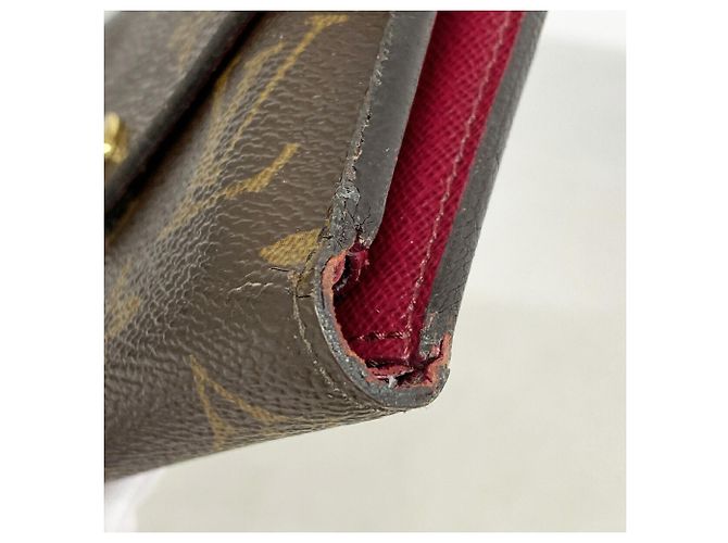Louis Vuitton Fuchsia Tri-fold Wallet - view 6