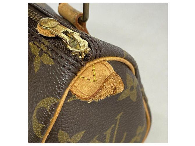 Borsa a mano Louis Vuitton Monogram Mini Speedy - vista 11