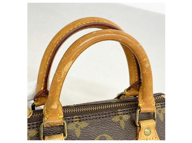 Borsa a mano Louis Vuitton Monogram Mini Speedy - vista 9