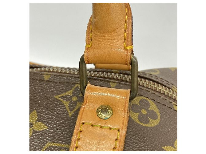 Louis Vuitton Brown Boston Monogram Keepall 45 - vista 11