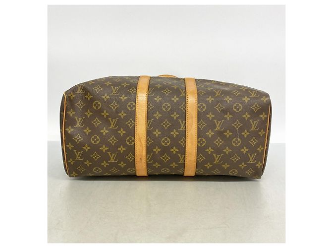 Louis Vuitton Brown Boston Monogram Keepall 45 - vista 3