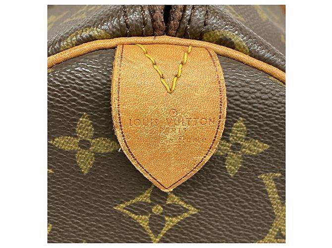 Louis Vuitton Brown Boston Monogram Keepall 45 - vista 5