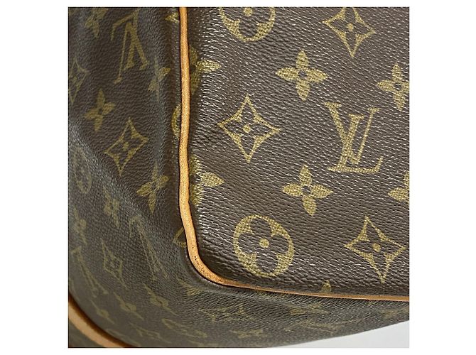 Louis Vuitton Brown Boston Monogram Keepall 45 - vista 6