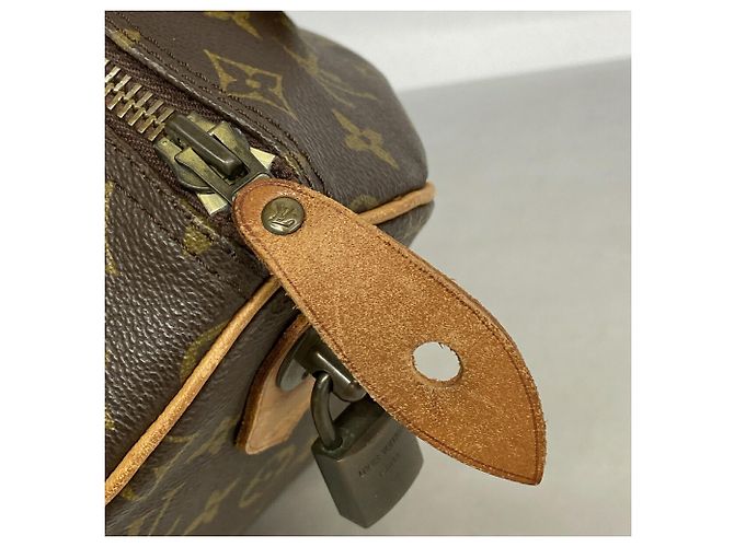 Louis Vuitton Brown Boston Monogram Keepall 45 - vista 8