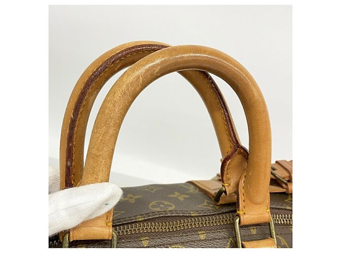 Louis Vuitton Brown Boston Monogram Keepall 45 - vista 9