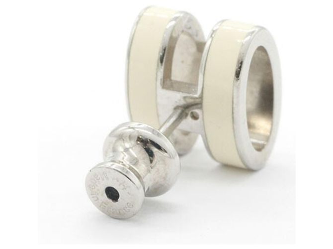 Hermès Boucle d'oreille unique Hermes Pop H - vue 3
