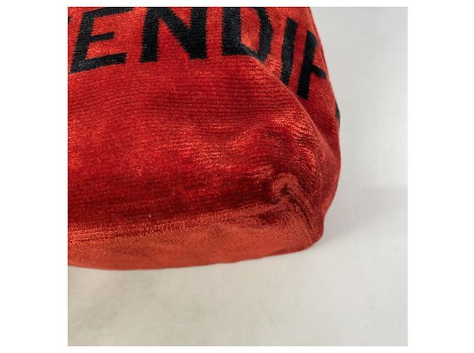 Bolso Tote Fendi de velur - vista 6