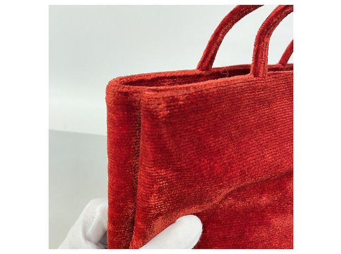 Bolso Tote Fendi de velur - vista 7