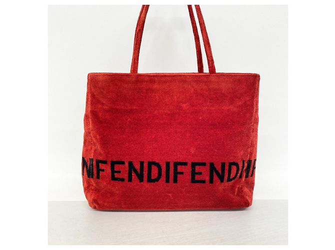 Bolso Tote Fendi de velur - vista 9