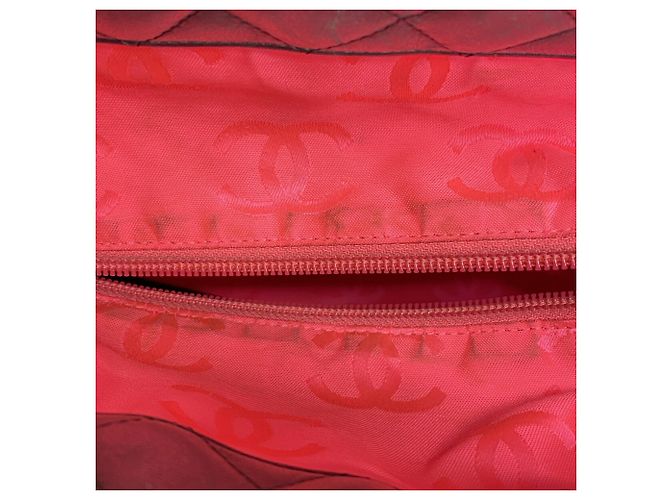 Borsa Tote Chanel Cambon in pelle di agnello - vista 11