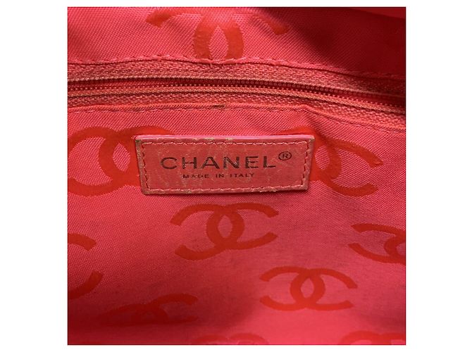 Borsa Tote Chanel Cambon in pelle di agnello - vista 4
