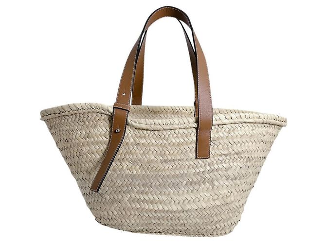 Loewe Raffia-Tote-Bag in Beige - Ansicht 2