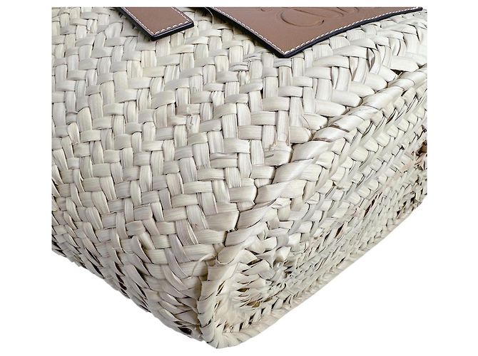Loewe Raffia-Tote-Bag in Beige - Ansicht 6